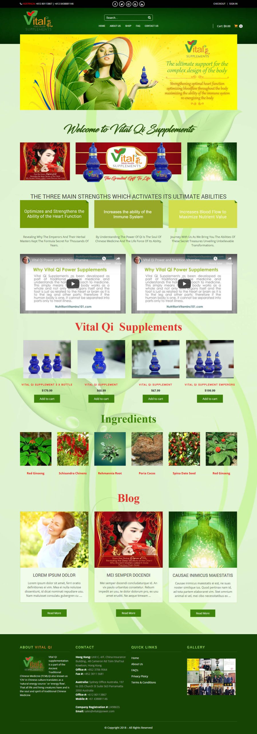 Vital Qi Power – Vital Qi Multi Health Supplements
